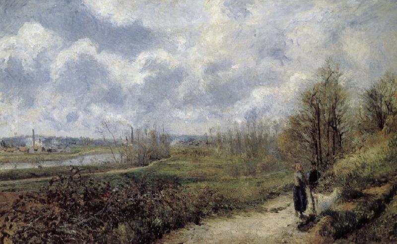 Camille Pissarro leading the way Schwarz Metaponto